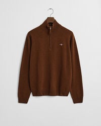 Superfine Lambswool Half-Zip Sweater
