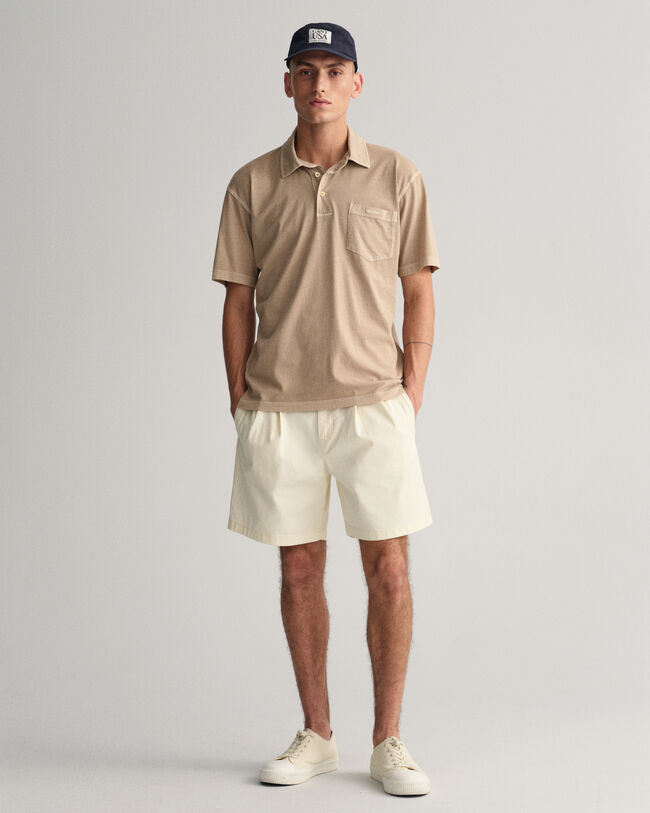 Sunfaded Jersey Polo Shirt