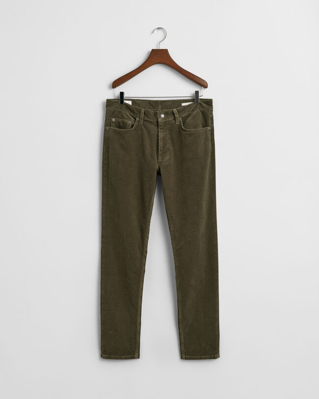 Slim Fit Corduroy Jeans