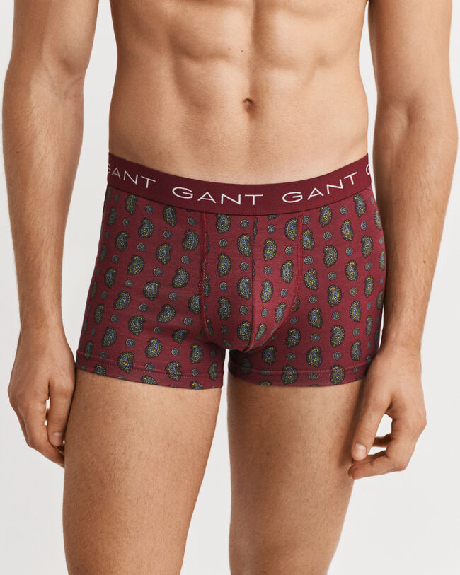 3-Pack Paisley Print Trunks Gift Box