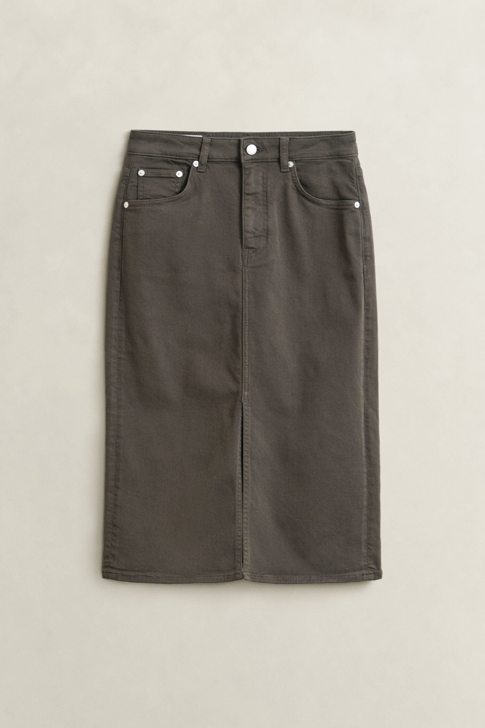 Twill Colored Pencil Skirt