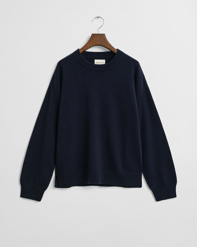 Superfine Lambswool Crew Neck Sweater