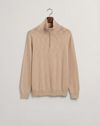 Cotton Flamme Half-Zip Sweater