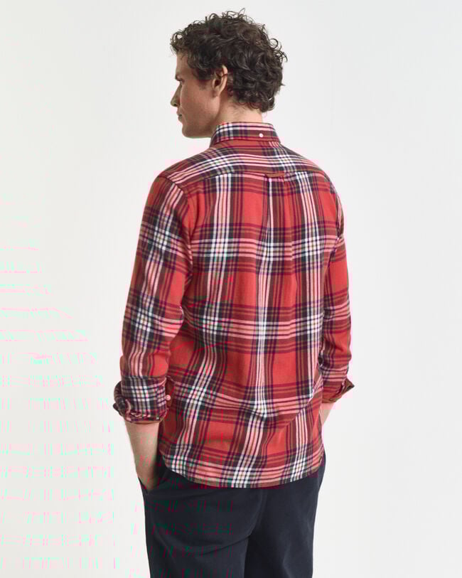 Regular Fit Windblown Flannel Check Shirt