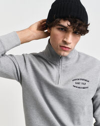 Small Graphic Half-Zip Sweatshirt