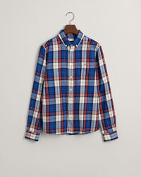 Teen Boys Regular Fit Checked Flannel Shirt