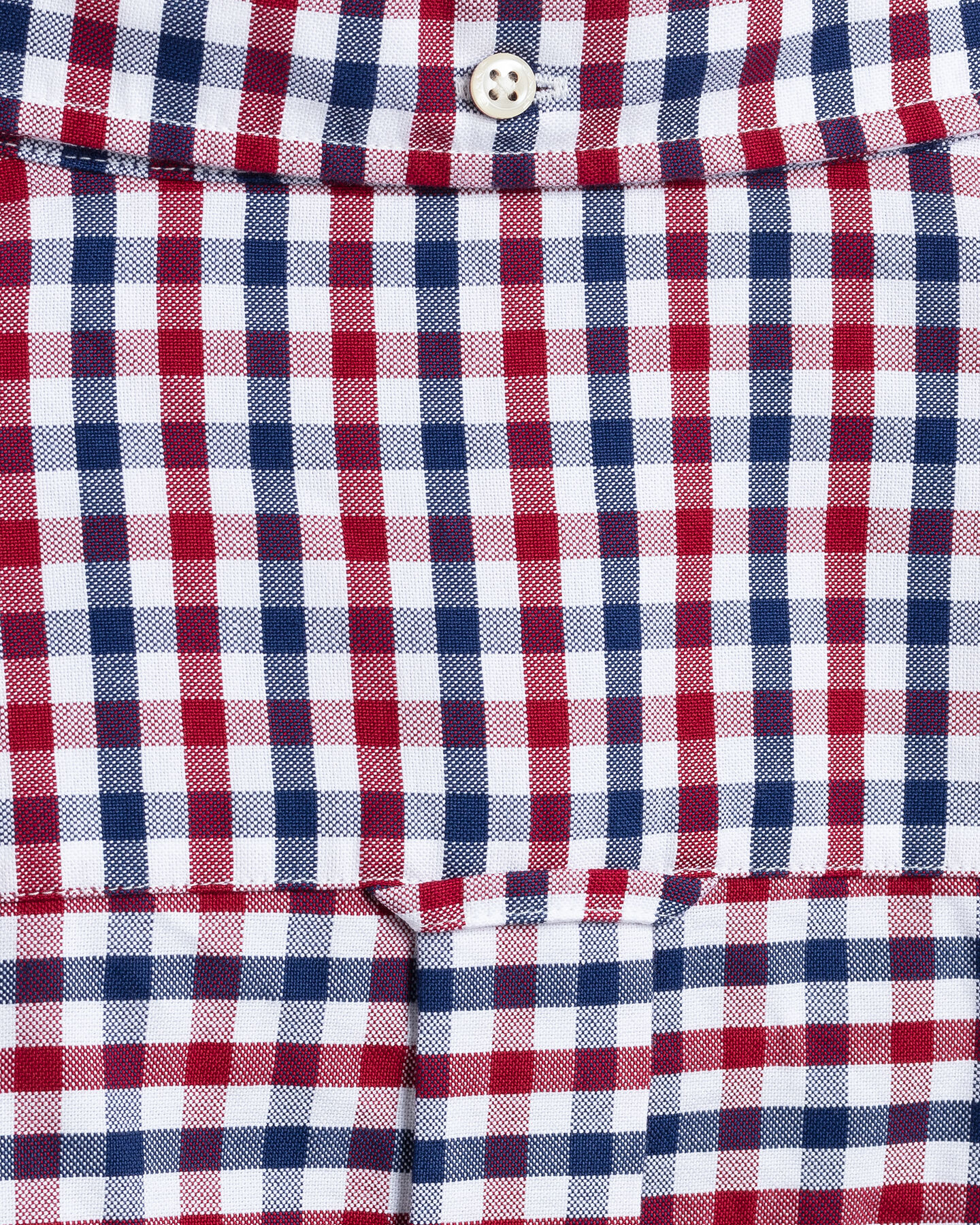 Regular Fit 2-Color Gingham Oxford Shirt