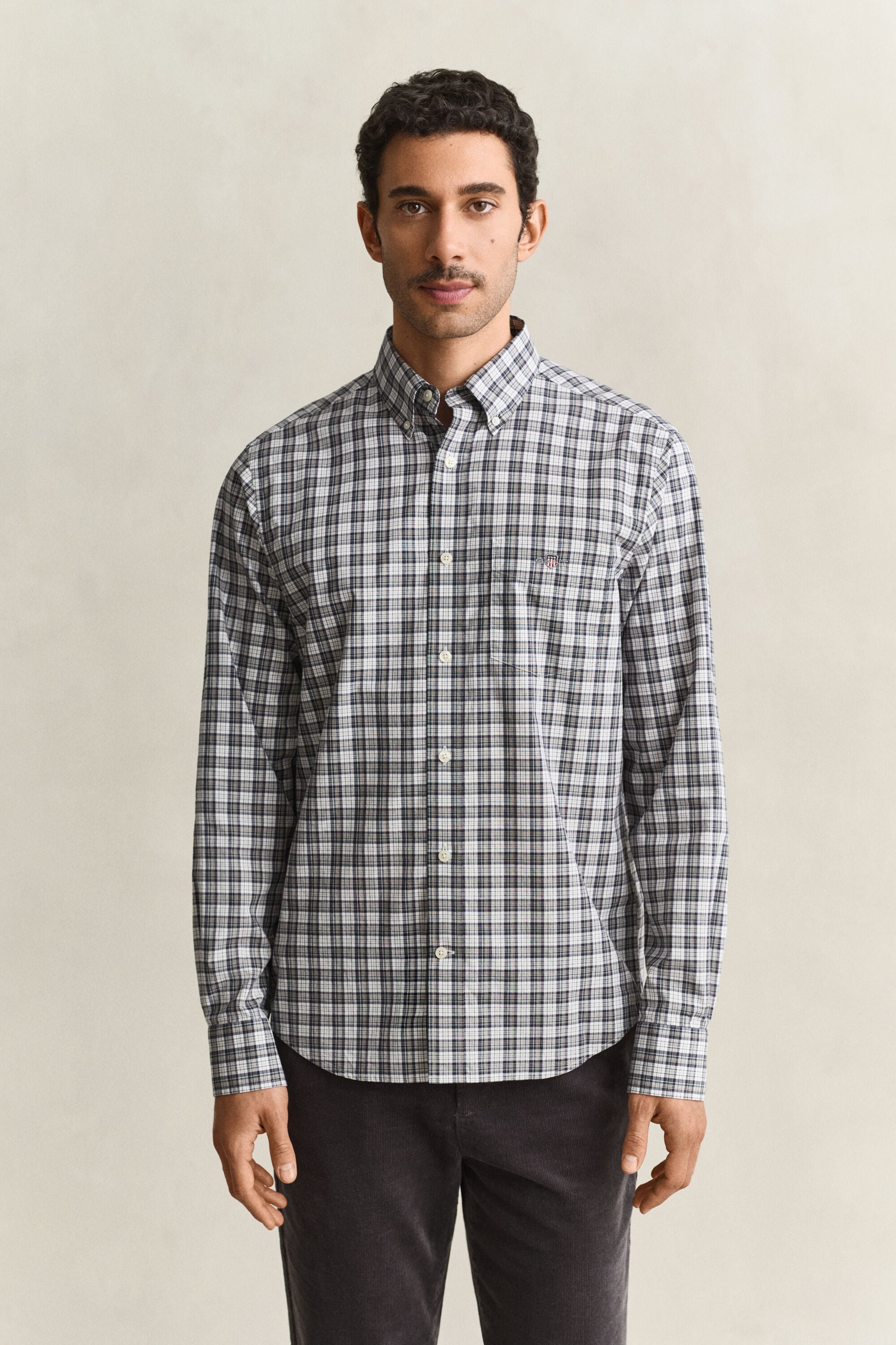 Checked Poplin Shirt