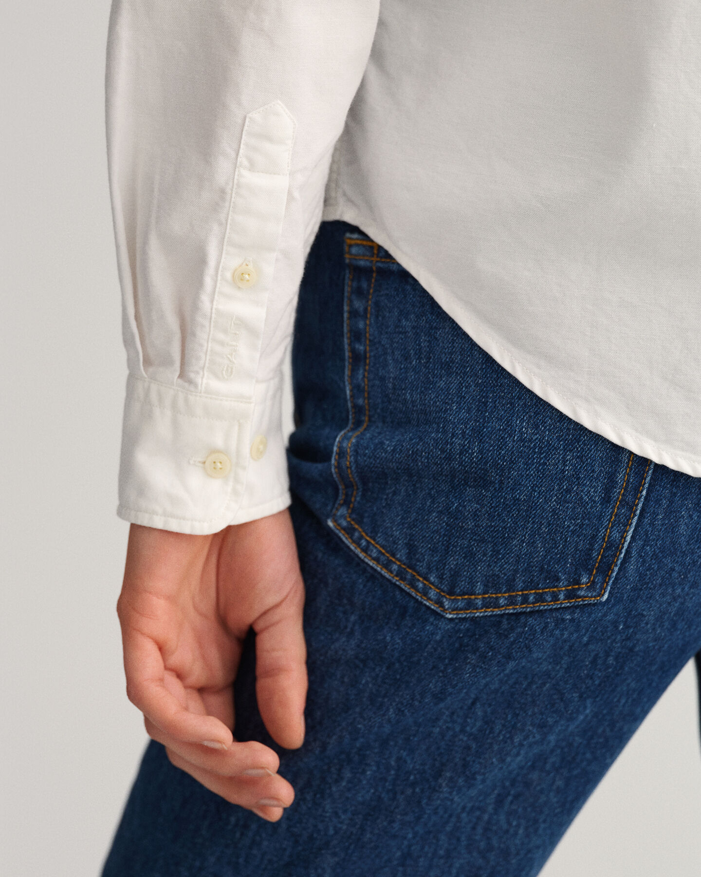 Regular Fit Garment-Dyed Oxford Shirt