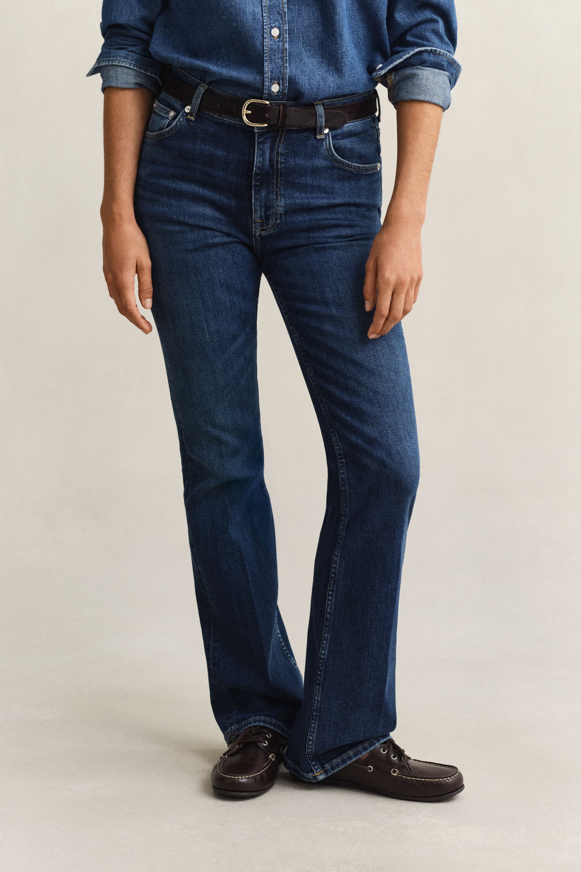 Flared Stretch Jeans