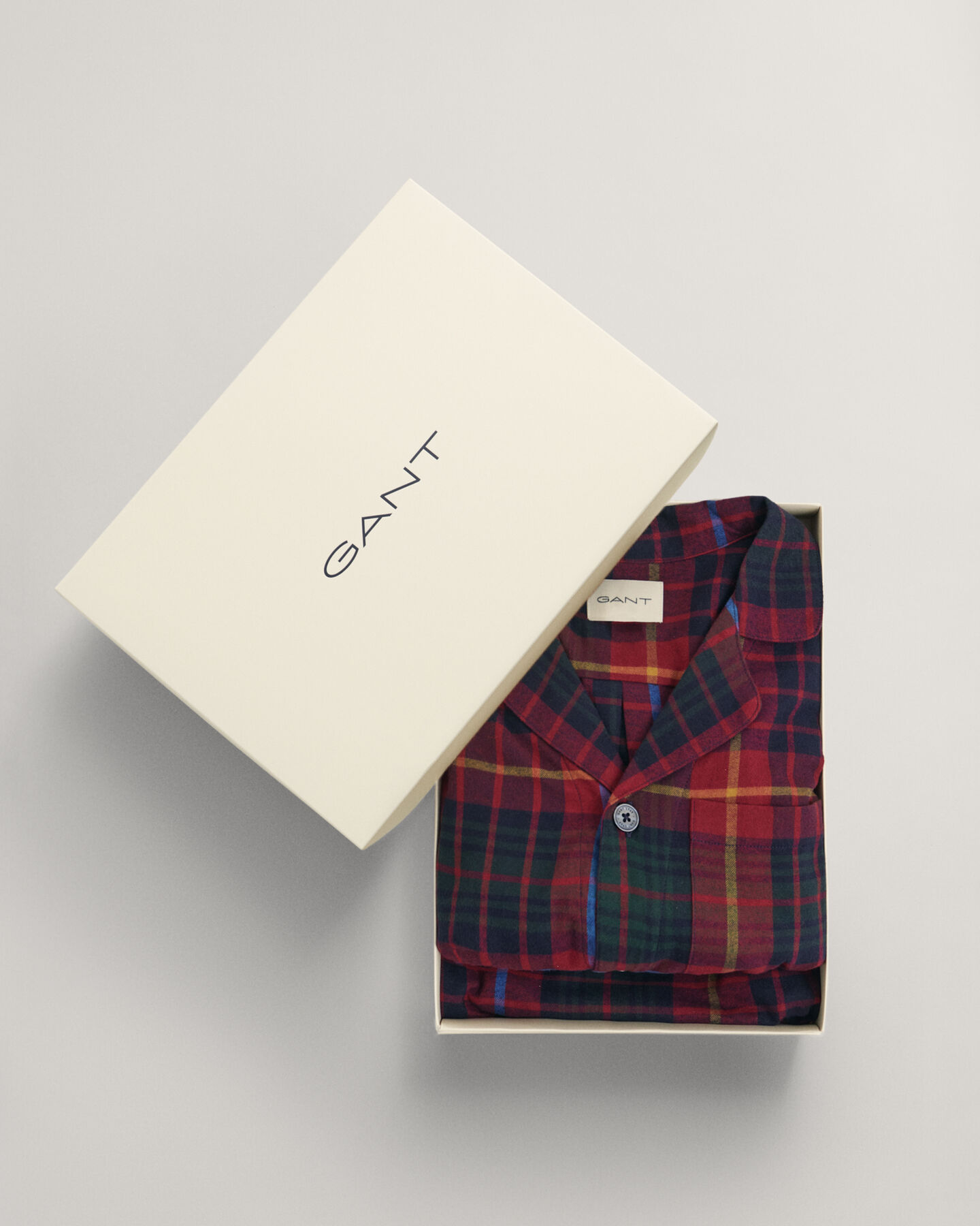 Flannel Pajama Pants & Shirt Gift Box