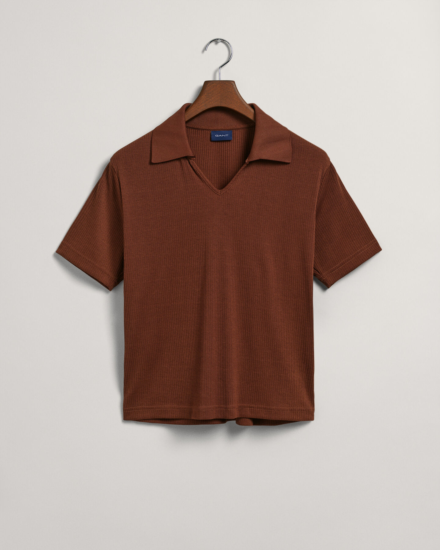 70s-Inspired Piqu&eacute; Polo Shirt