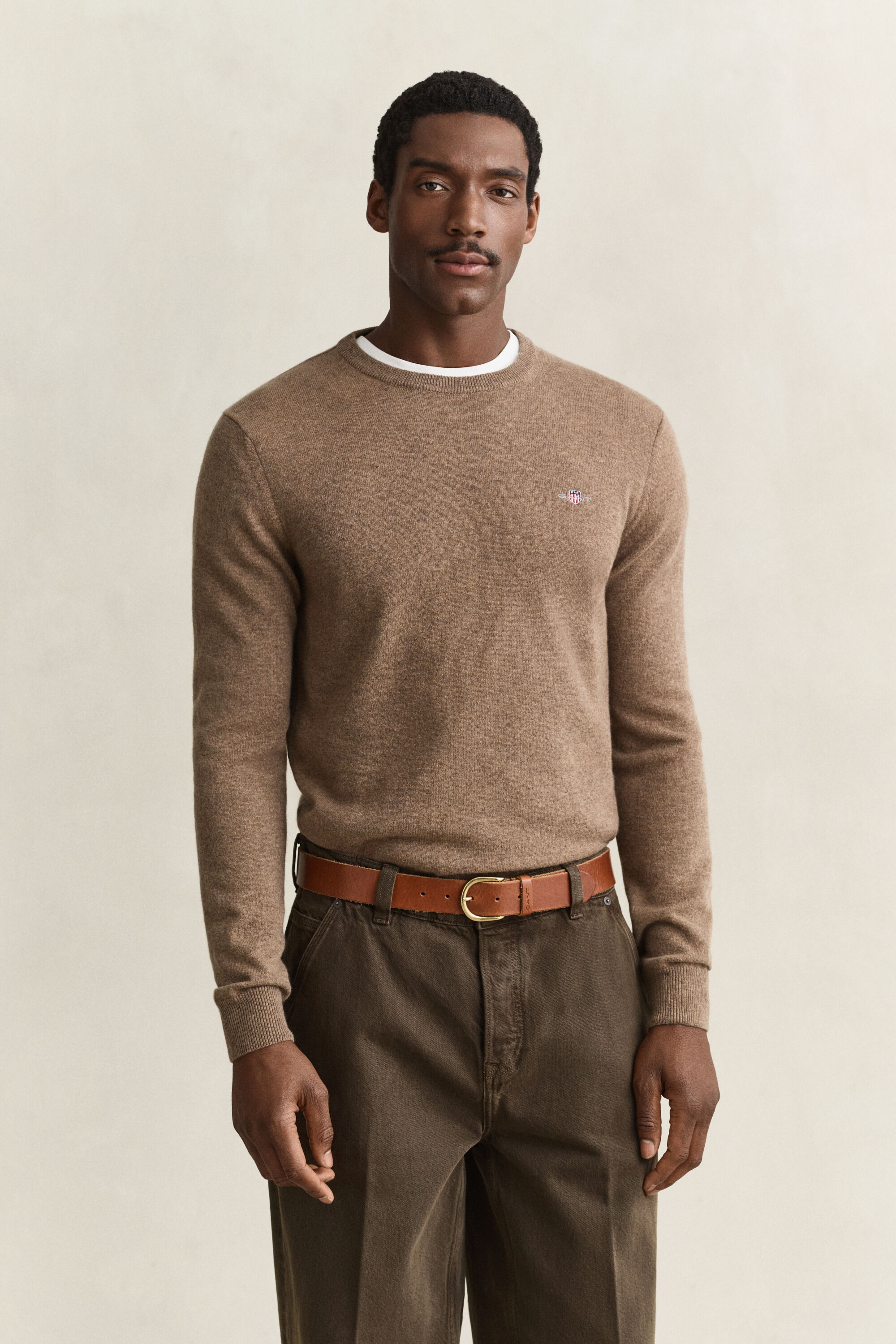 Lambswool Crew Neck Sweater
