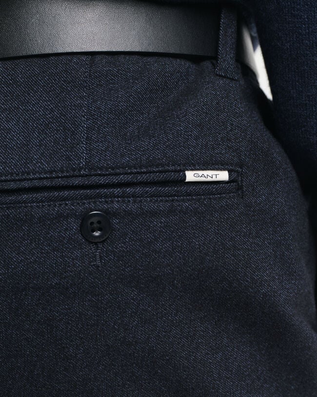 Slim Fit Two-Toned Pants