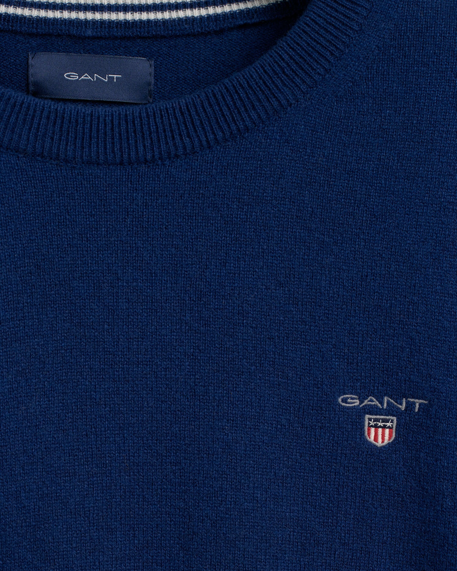 Super Fine Lambswool Crew Neck Sweater 