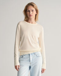 Fine Knit Crew Neck Sweater