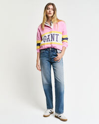 Color Blocked Rugger