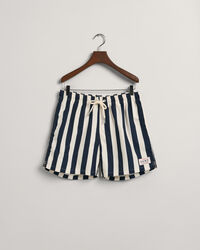 Classic Fit Block Stripe Swim Shorts