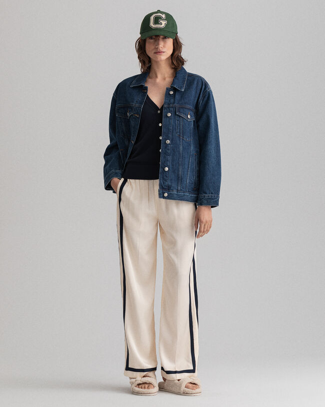 Light Cotton V-Neck Cardigan