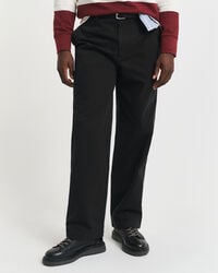Relaxed Fit Cotton Twill Chinos