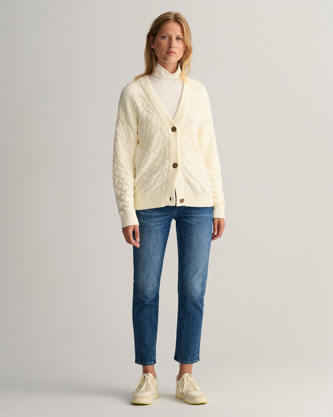 Weave Knit Cardigan