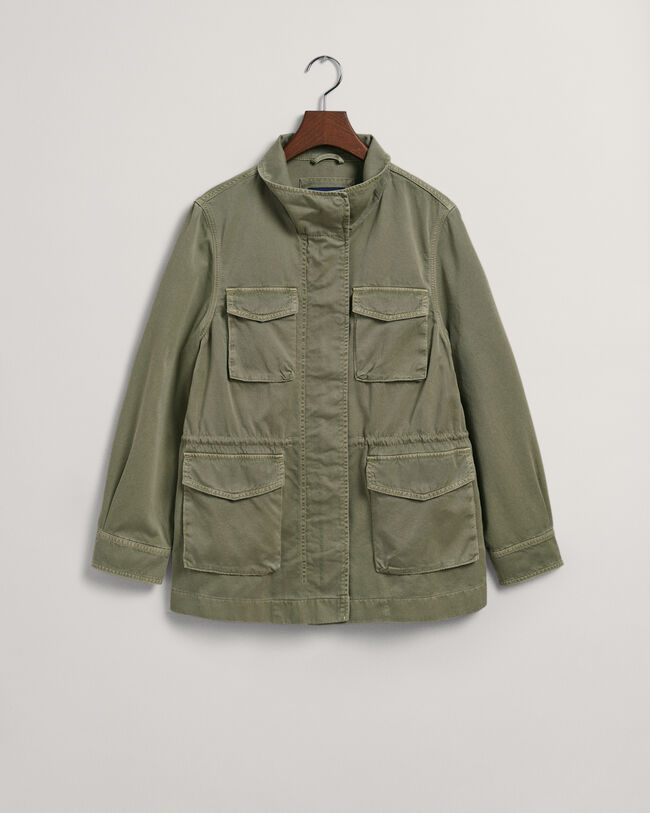 Garment-Dyed Field Jacket