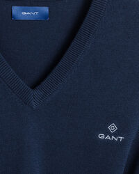 Classic Cotton V-Neck Sweater