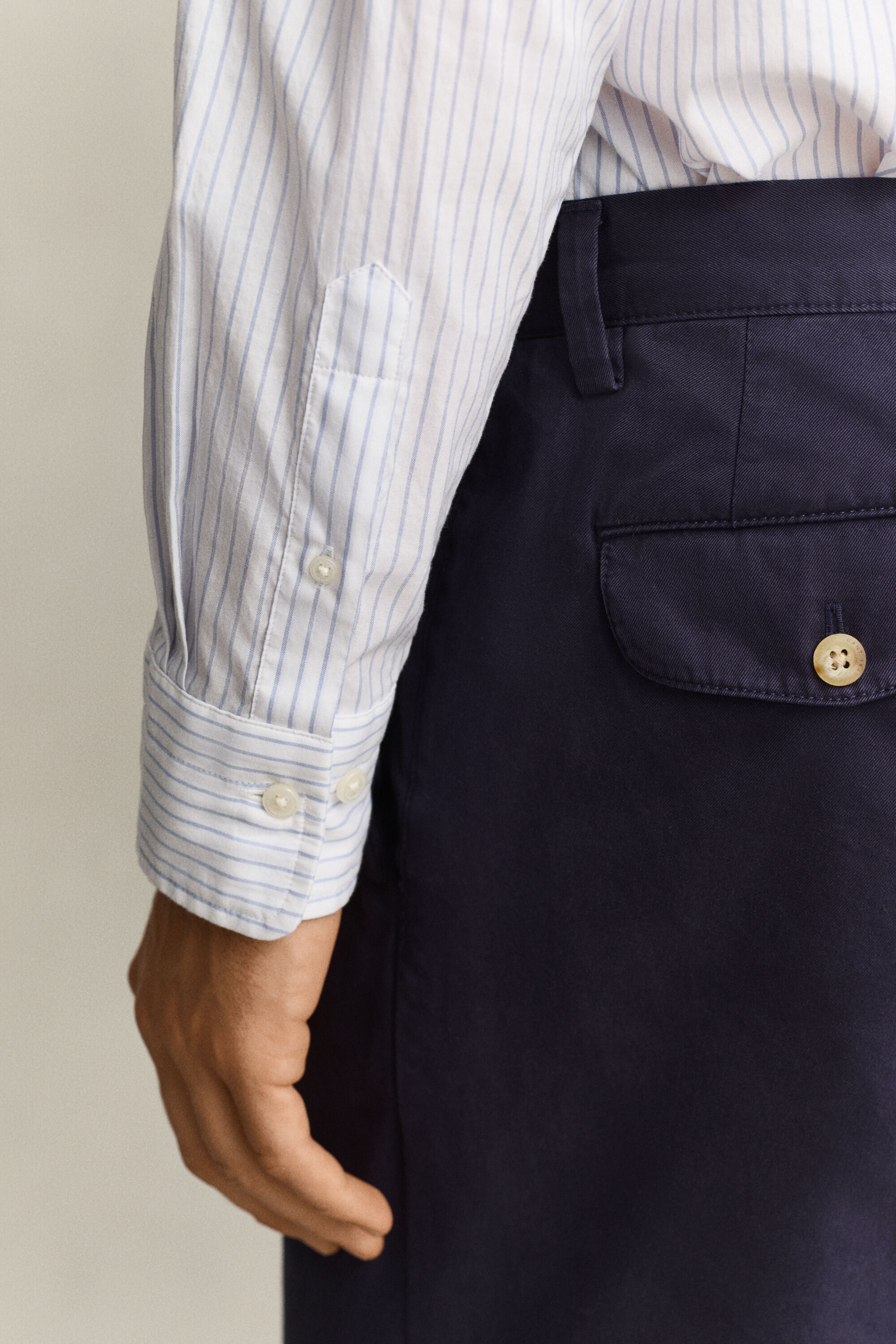 Gant x Yale Striped Oxford Shirt