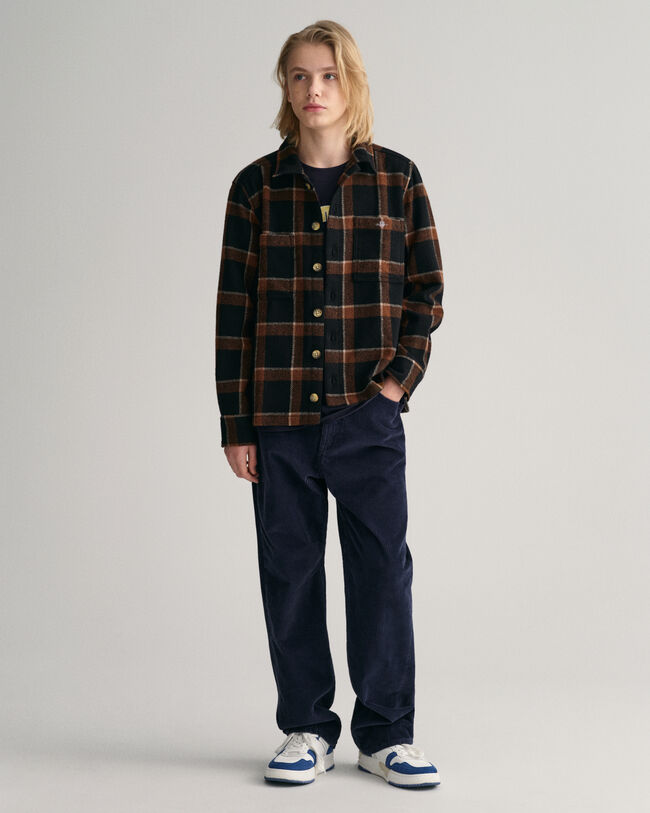 Teen Boys Loose Fit Corduroy Pants