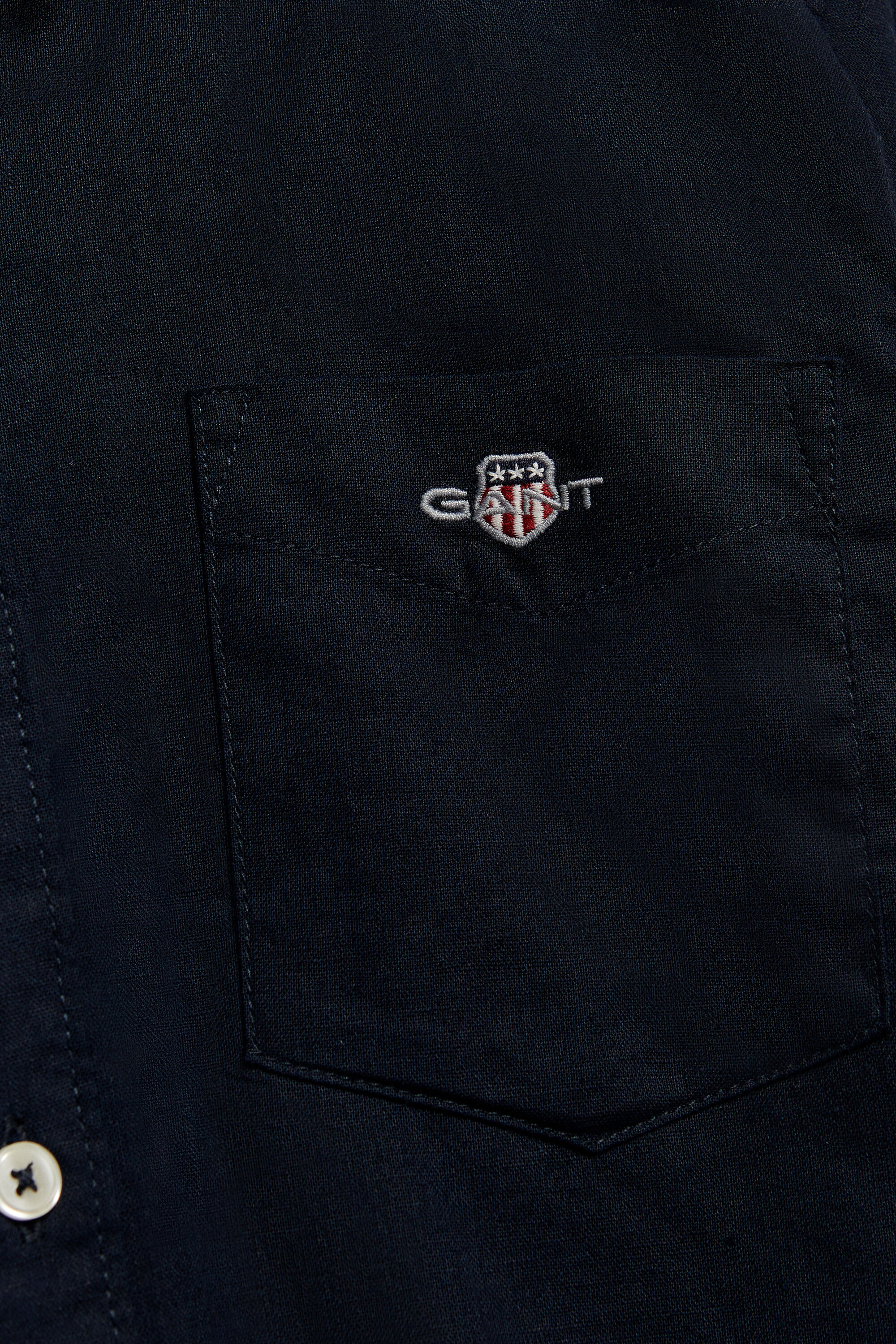 Teen Boys Linen Blend Shirt