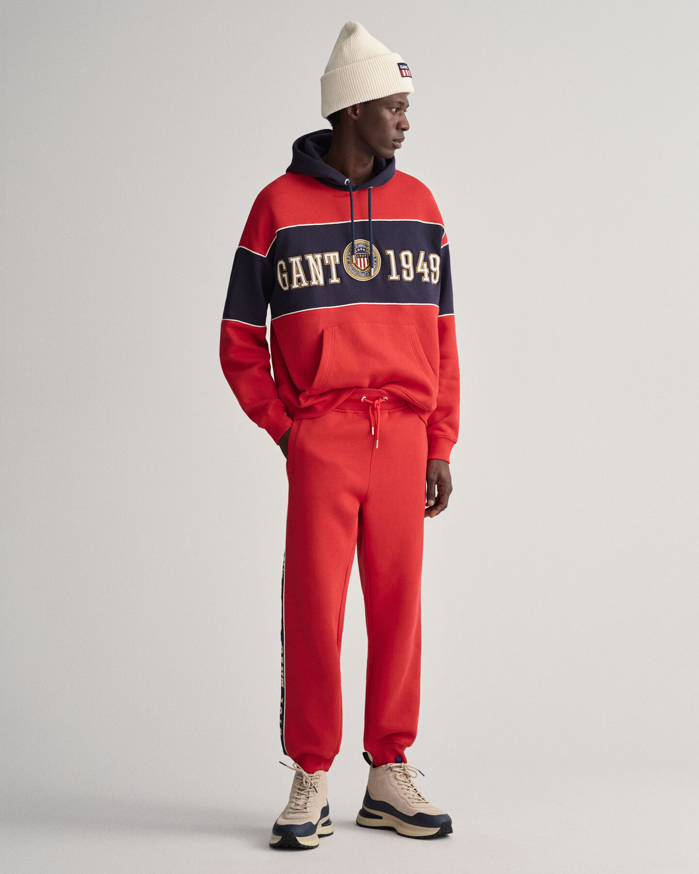 Contrast Side Sweatpants