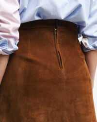 Suede Leather Skirt