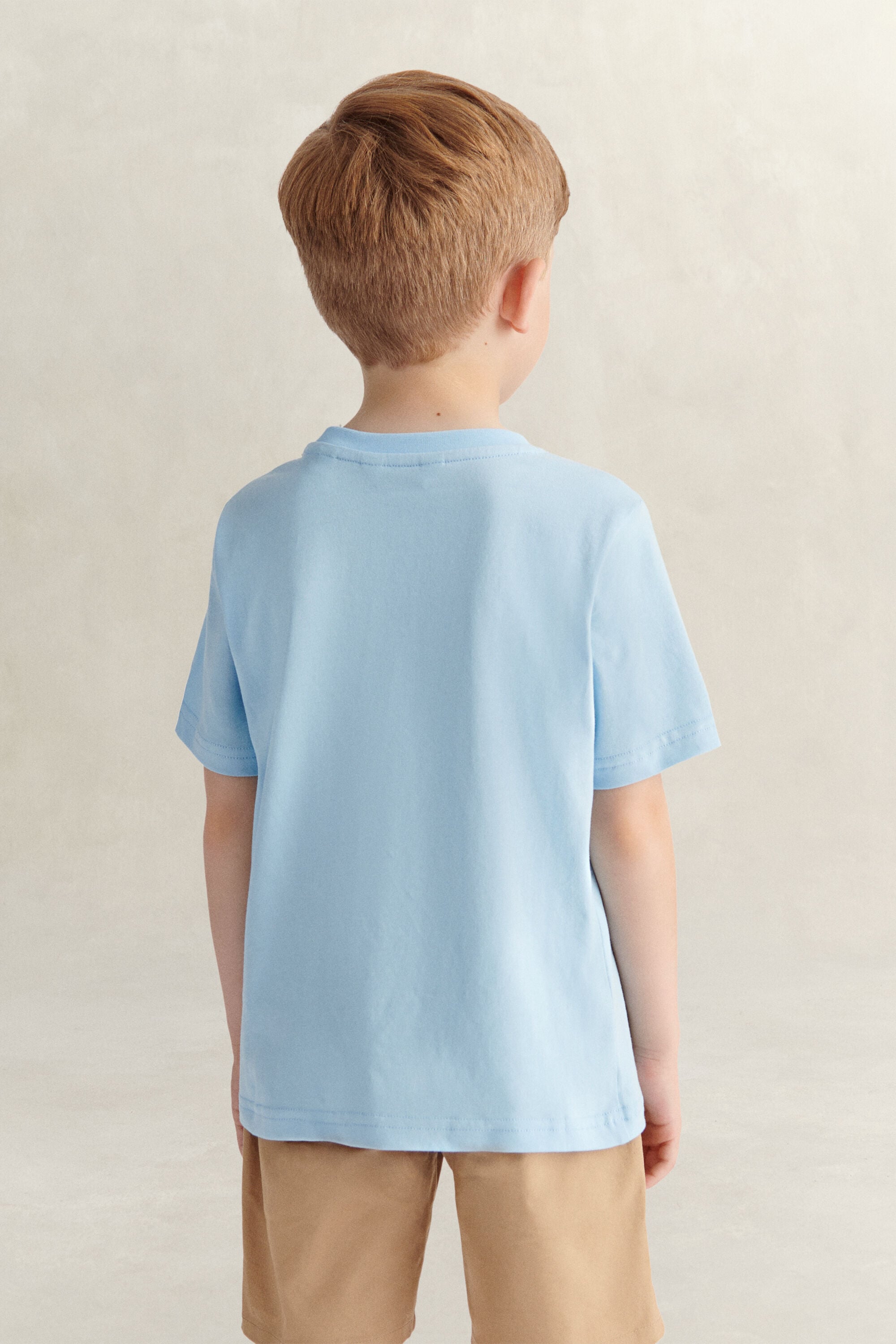 Kids Shield T-Shirt — SKY BLUE