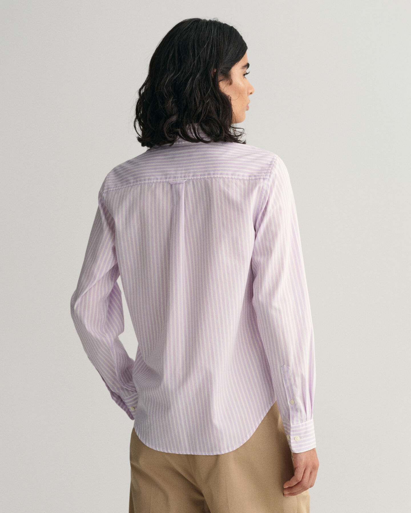 Regular Fit Striped Broadcloth Shirt