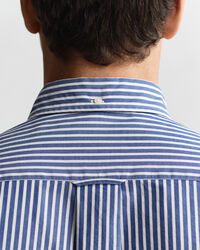 Regular Fit Classic Striped Poplin Shirt