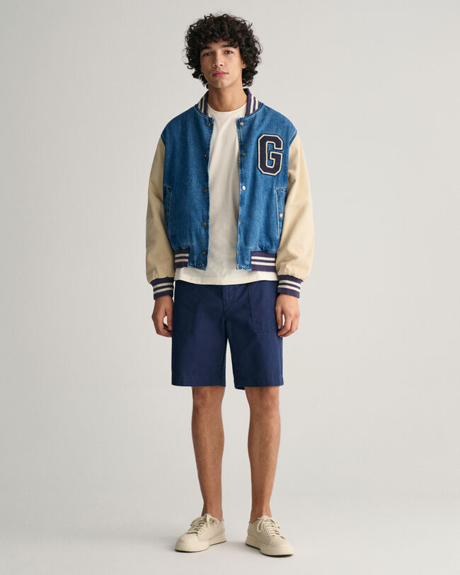 Regular Fit Cotton Linen Shorts