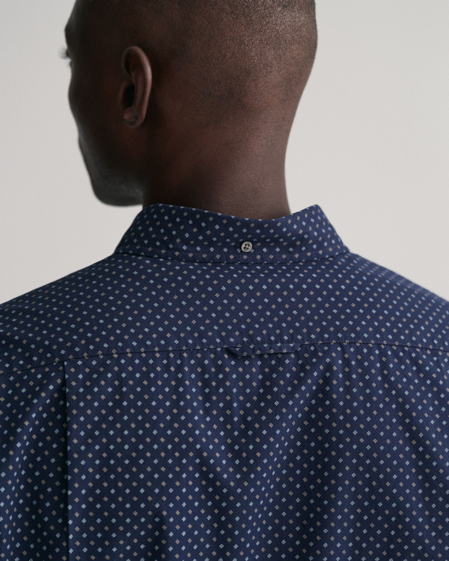 Regular Fit Micro Print Shirt