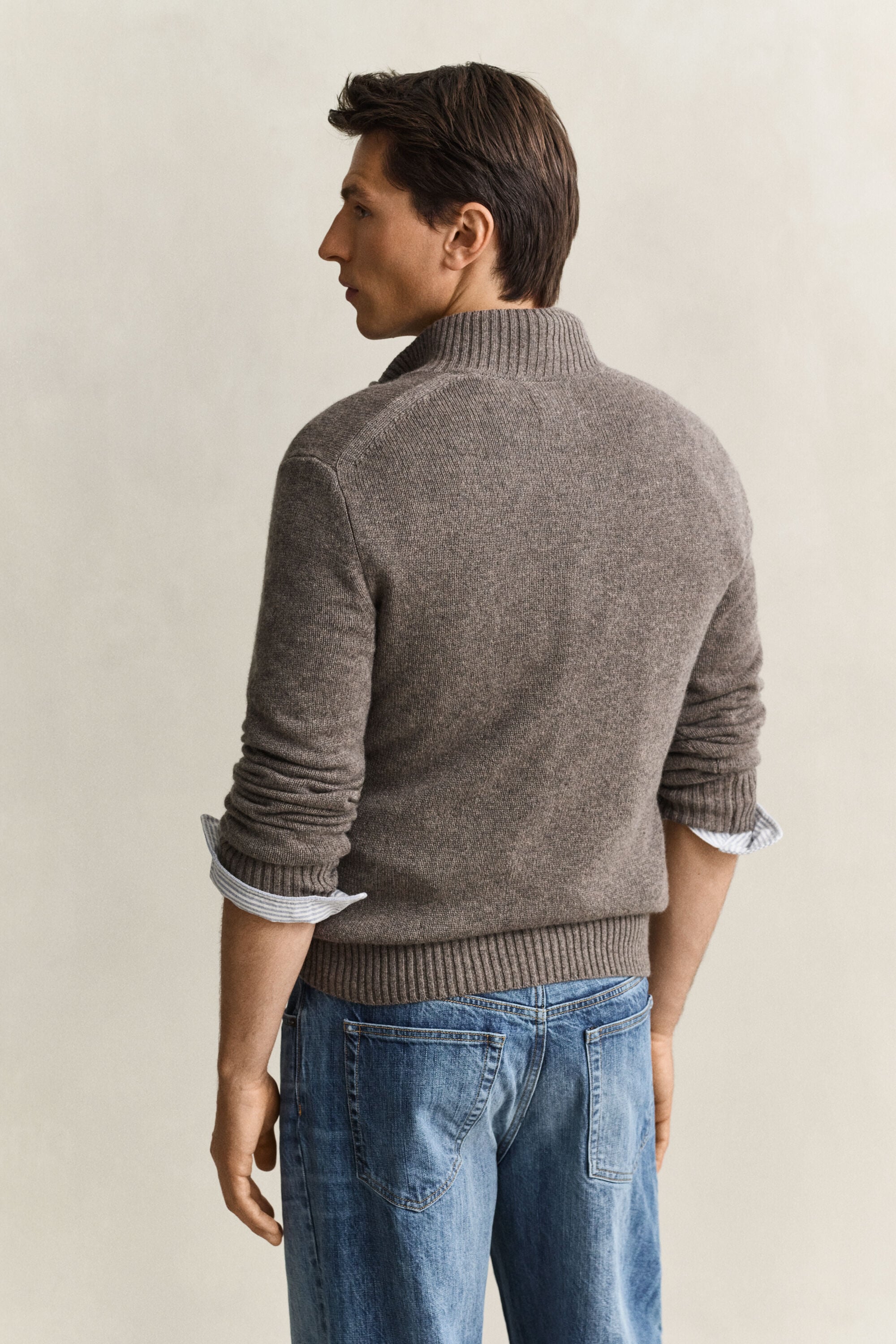 Cashmere Half-Zip Sweater