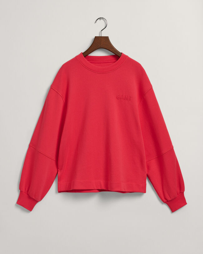 Logo Volume Sleeve Sweatshirt