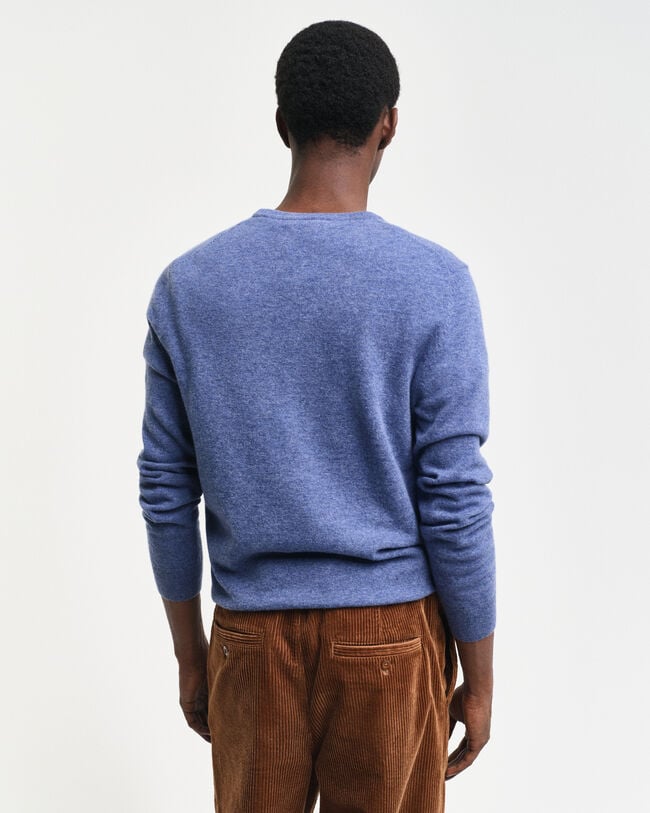 Extra Fine Lambswool Crew Neck Sweater