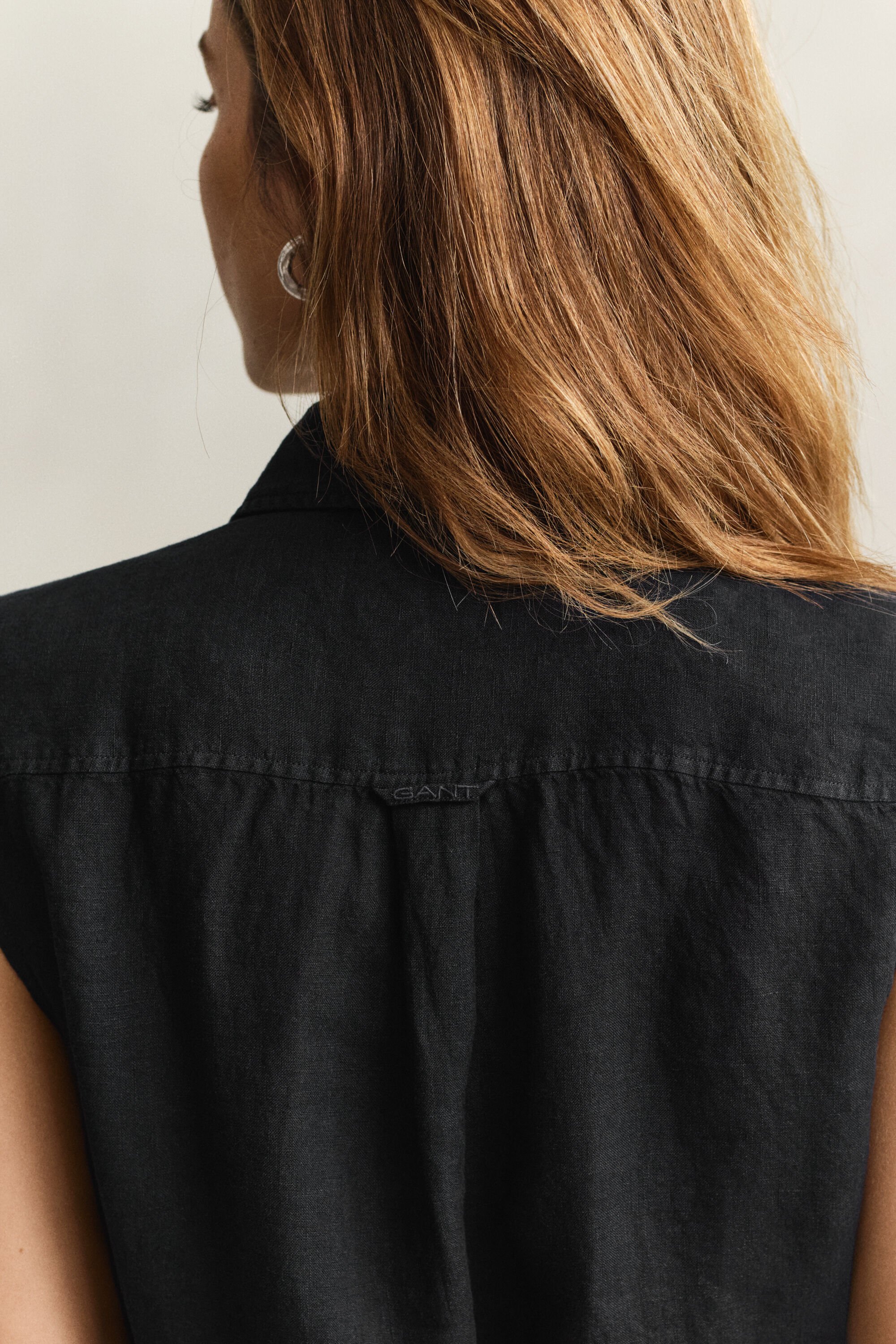 Sleeveless Linen Dress