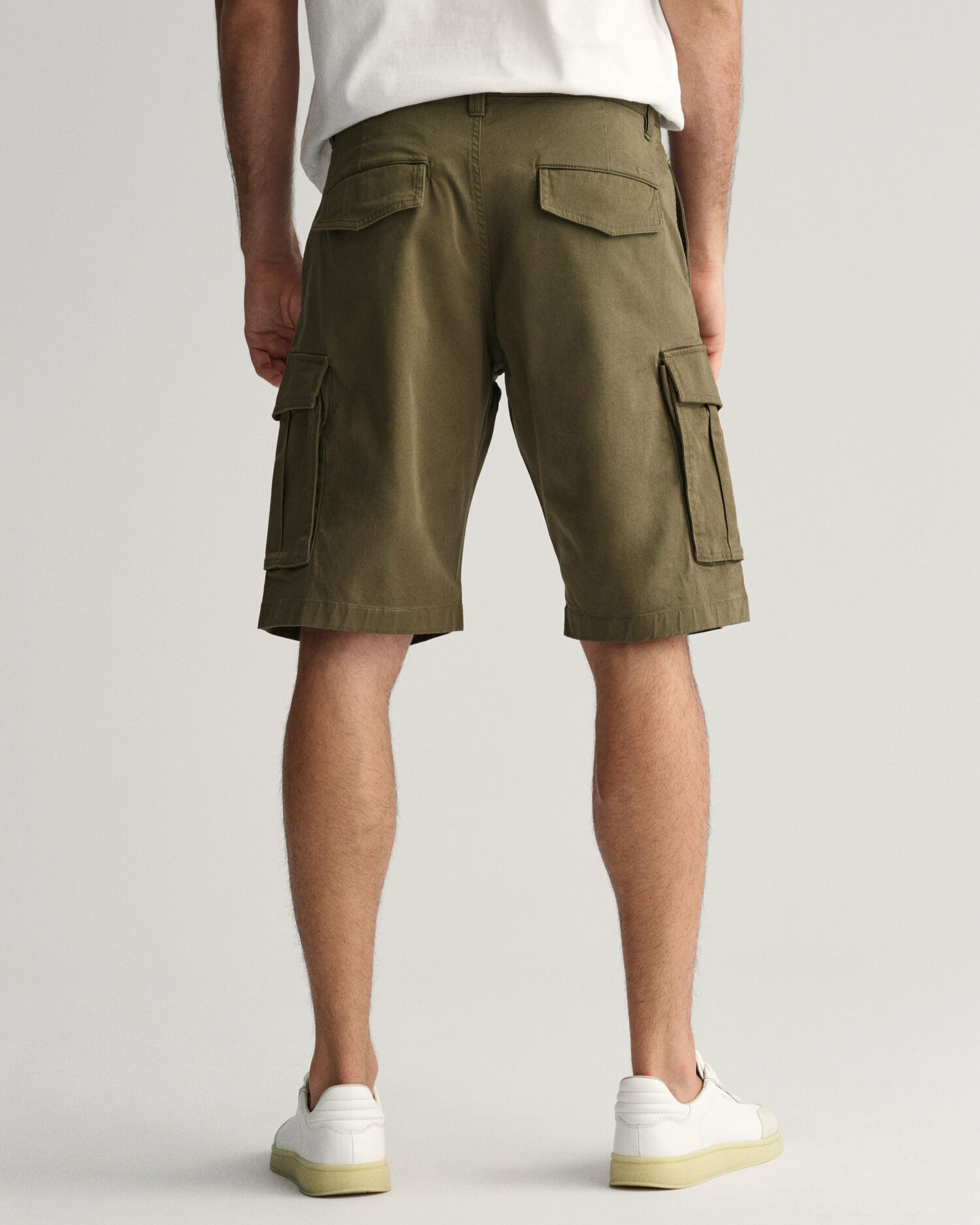 Relaxed Fit Twill Cargo Shorts Relaxed Fit Twill Cargo Shorts