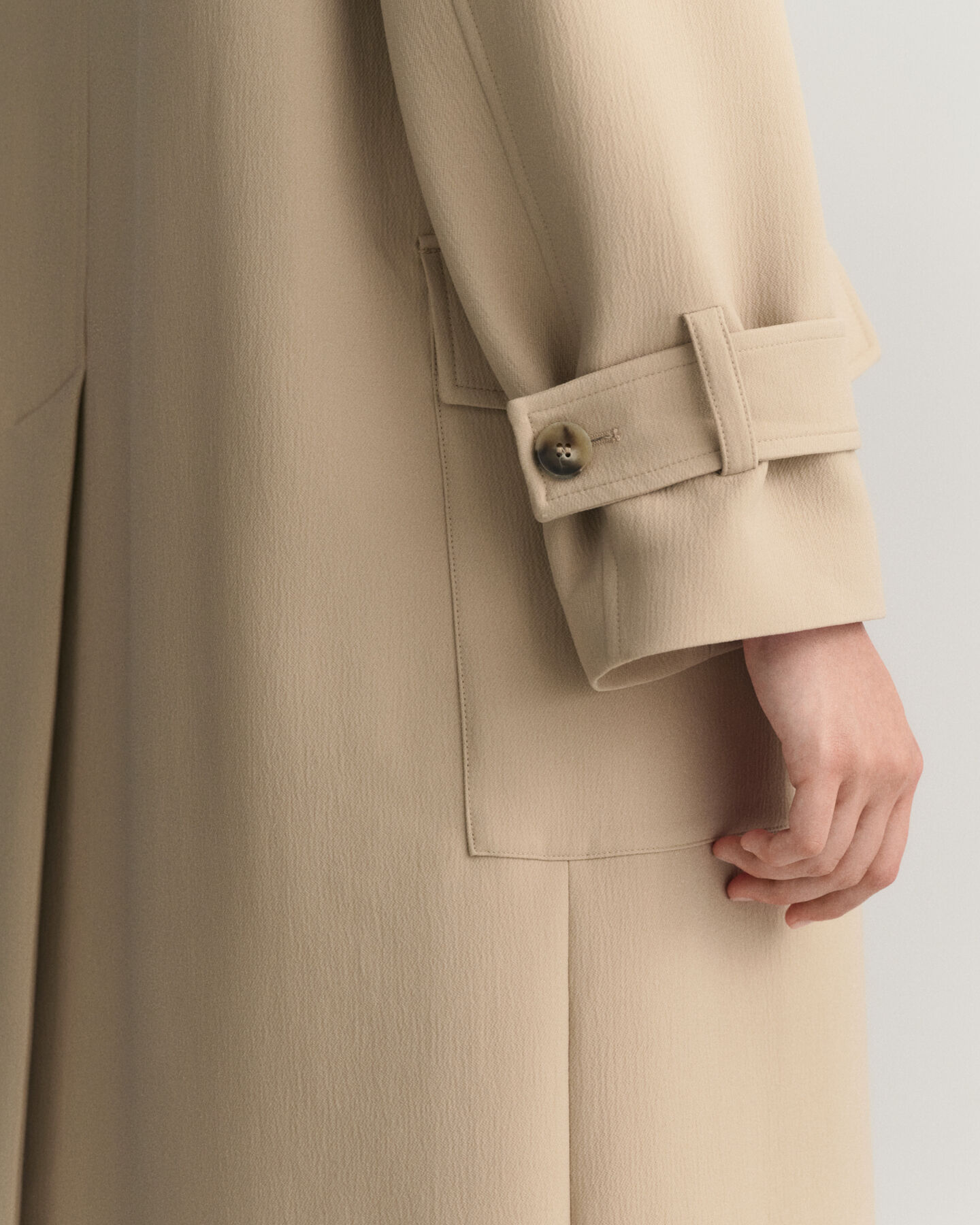 Oversized Fluid Coat