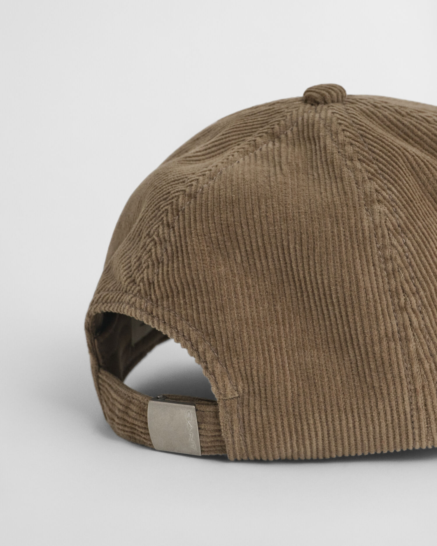 Embroidered Washed Corduroy Cap