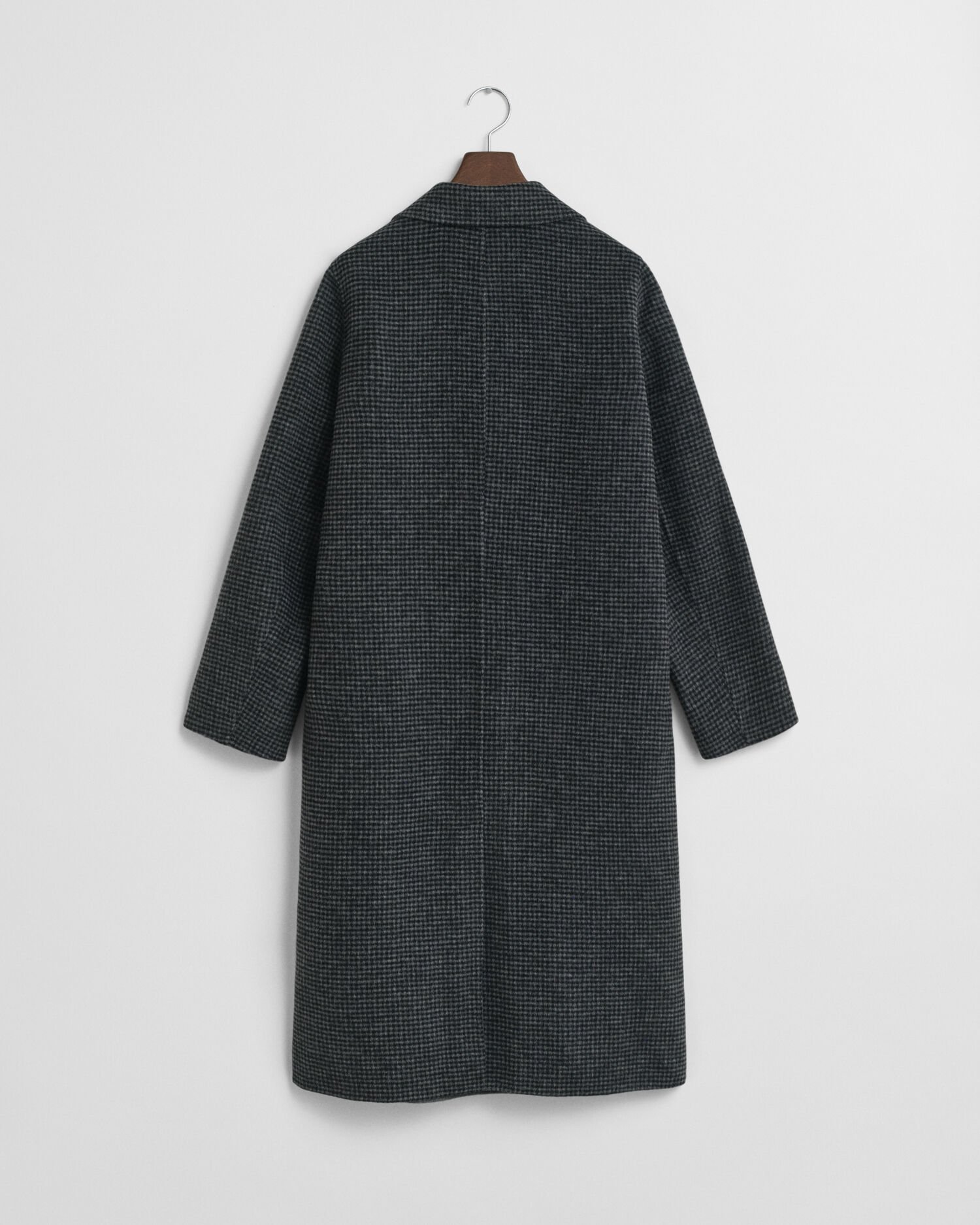 Checked Handstitched Coat