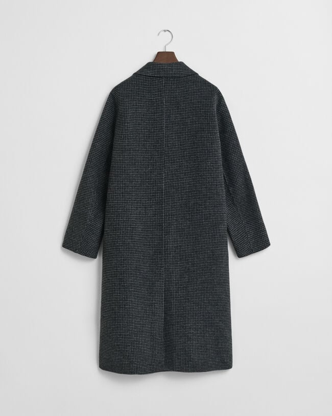 Checked Handstitched Coat