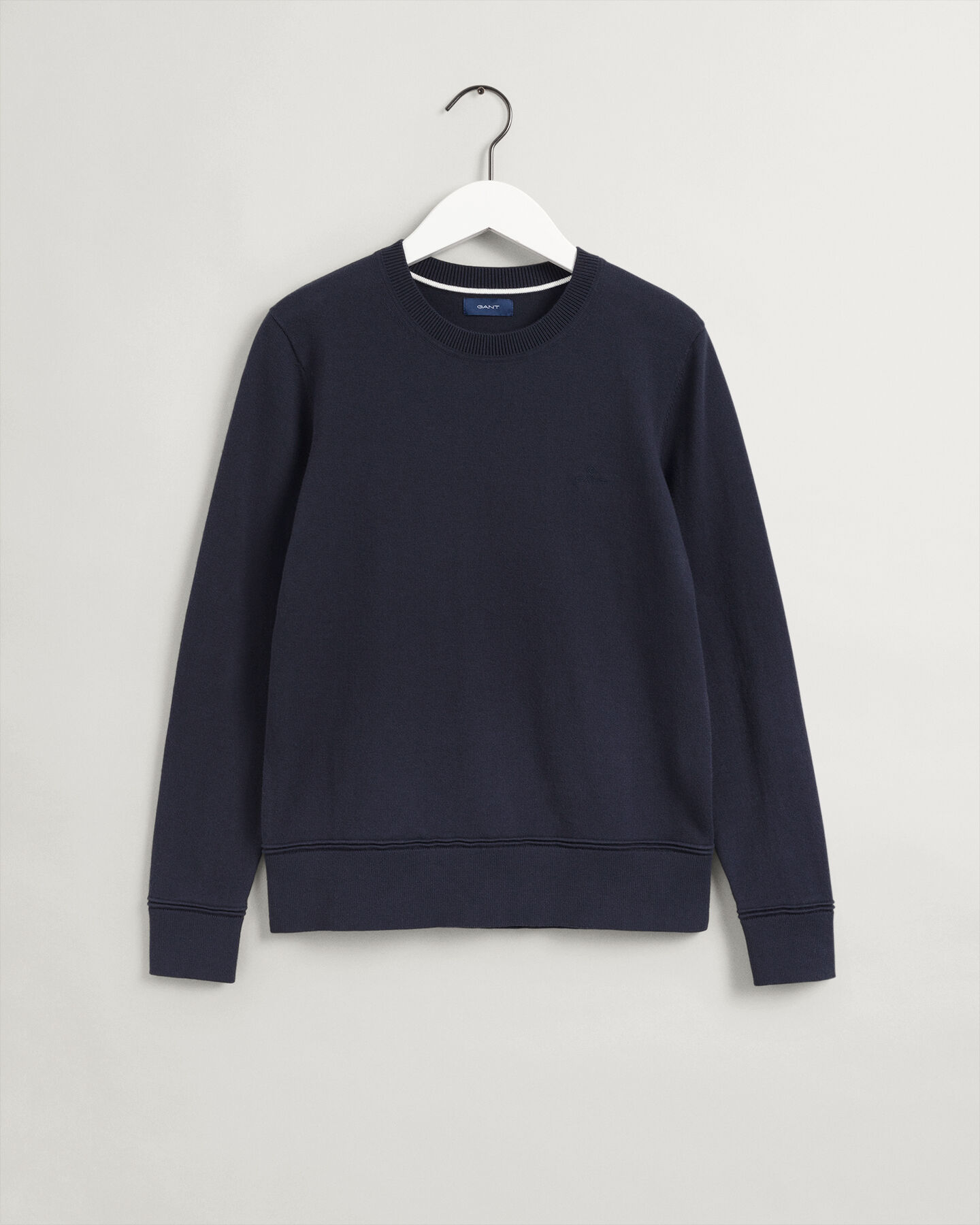 Light Cotton Crew Neck Sweater