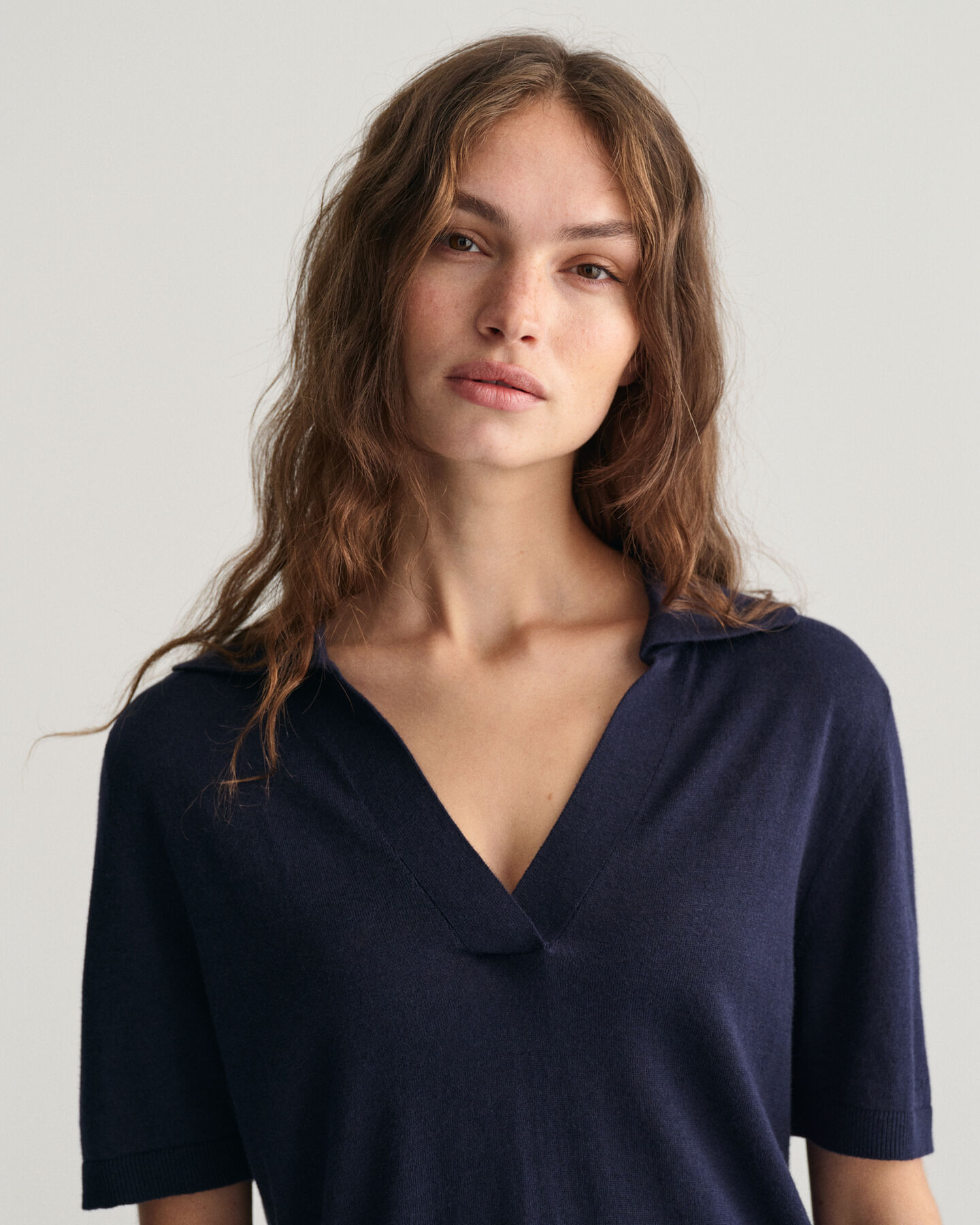 Fine Knit Short Sleeve Rugger