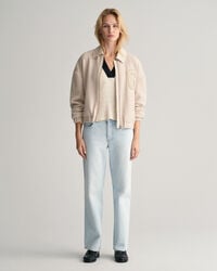 Straight Leg Rigid Jeans