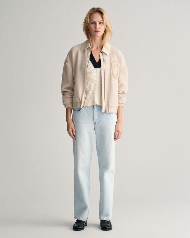 Straight Leg Rigid Jeans